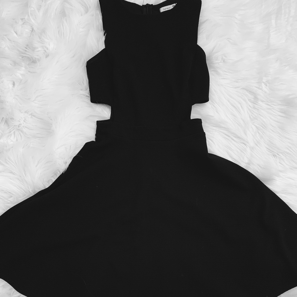 Soprano Nordstrom’s Black Cut Out Dress